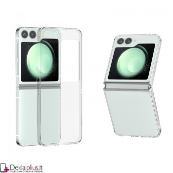 Plastikinis ploniausias dėklas - permatomas (Samsung Z Flip 6/Z Flip 7 Fe)